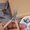 The Beadsmith Fashion Color Pliers – Slimline Color-Coordinated Tools – Matching Clutch in Beige – Jewelry Making Supply Kit to Create Necklaces, Bracelets, Earrings & More